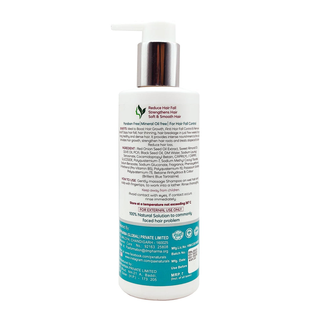 Pax Skin Science Onion Shampoo for Hair Growth - 200 ml