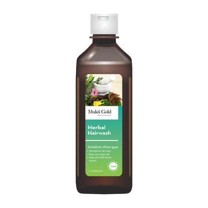 Axiom Mukti Gold Hair wash (Fliptop)
