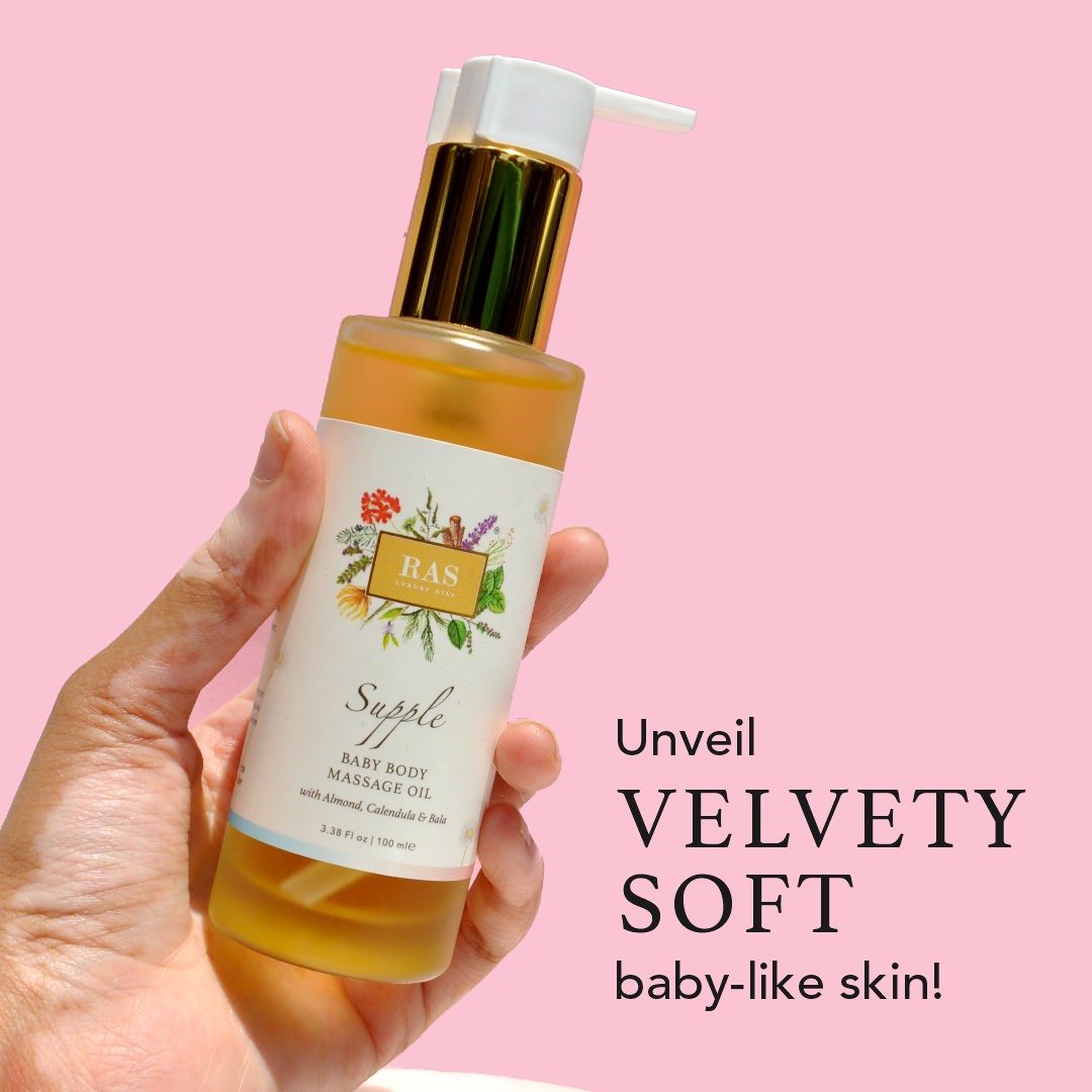 Ras Luxury Skincare Supple Baby Body Oil - 100 ml