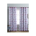 Cortina Double Sided Printed Reversible Door Blackout Curtains 220 Gsm | Door-7 Feet | White | Heather