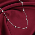 Silver Star Constellation Necklace