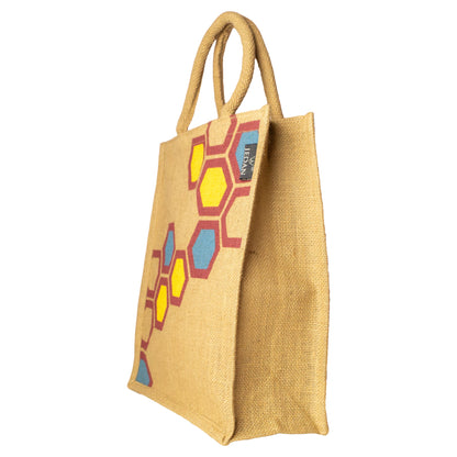 MiDazzle Shopping Bag (Honey Comb Multicolour) JdJSB1102