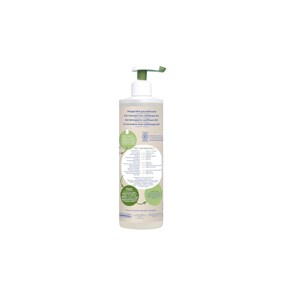 Mustela Organic Cleansing Gel - 400 ml