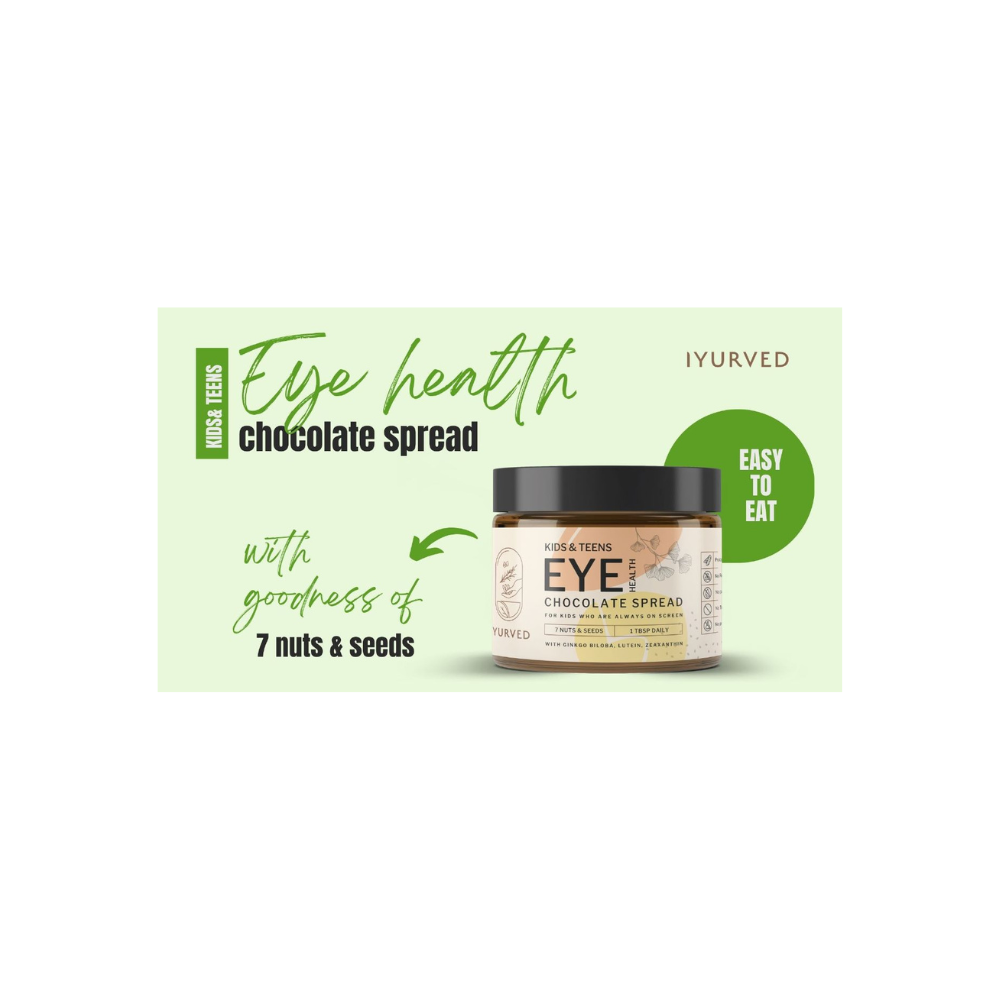 Iyurved Kids and Teens Eye Health Chocolate Spread - 340 gms
