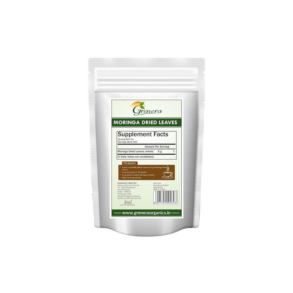 Grenera Moringa Leaves Dried - 500 gms