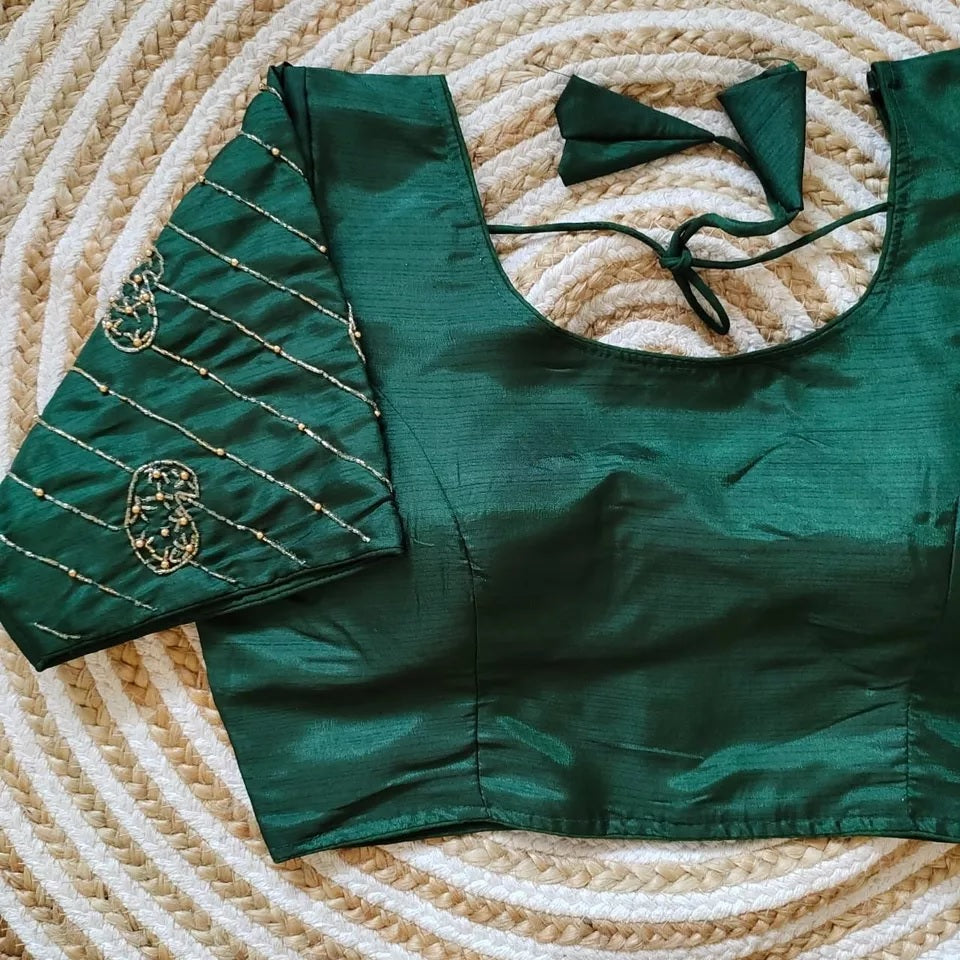Pure Silk Saree Blouse