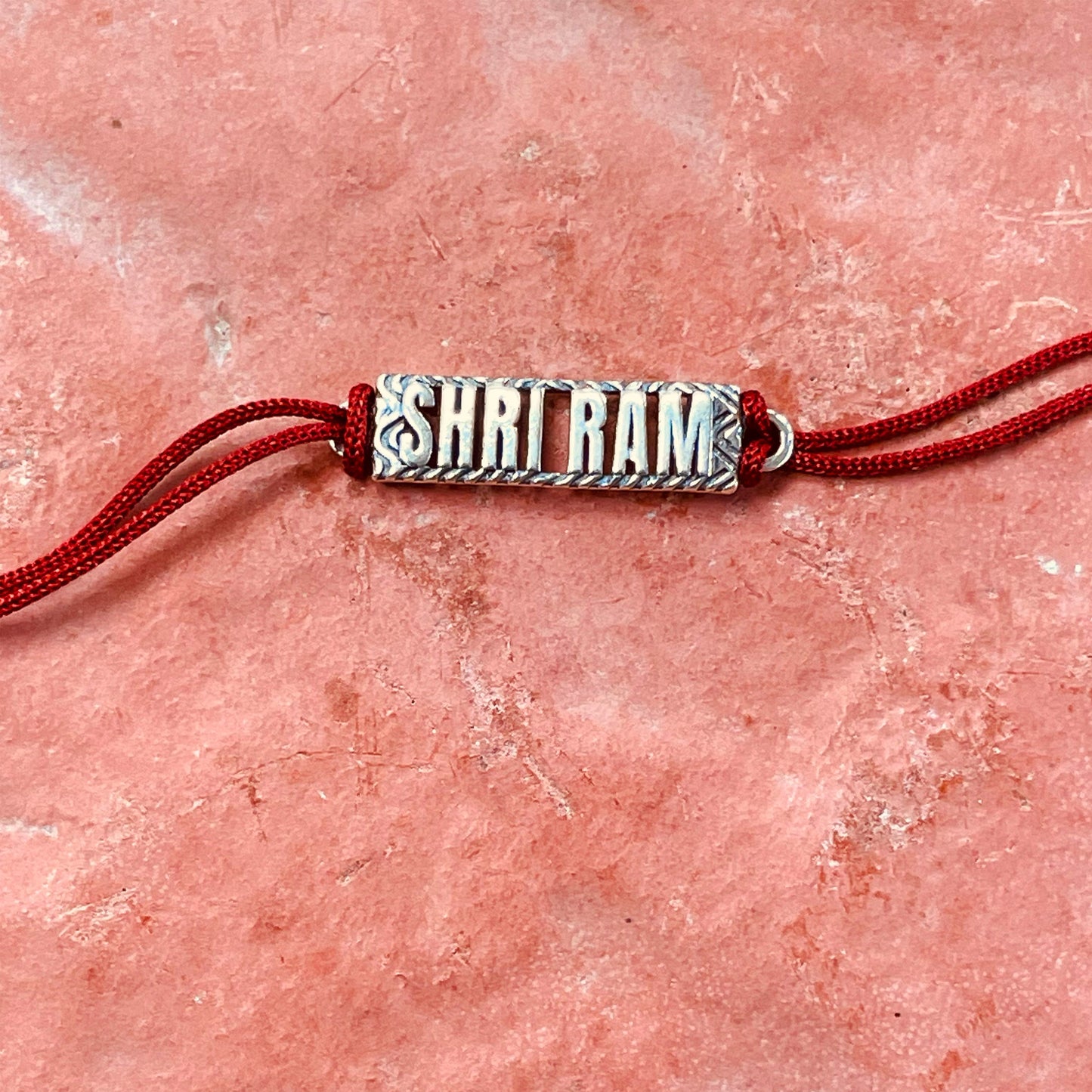 trueBrowns 925 Sterling Silver Shri Ram Thread Rakhi