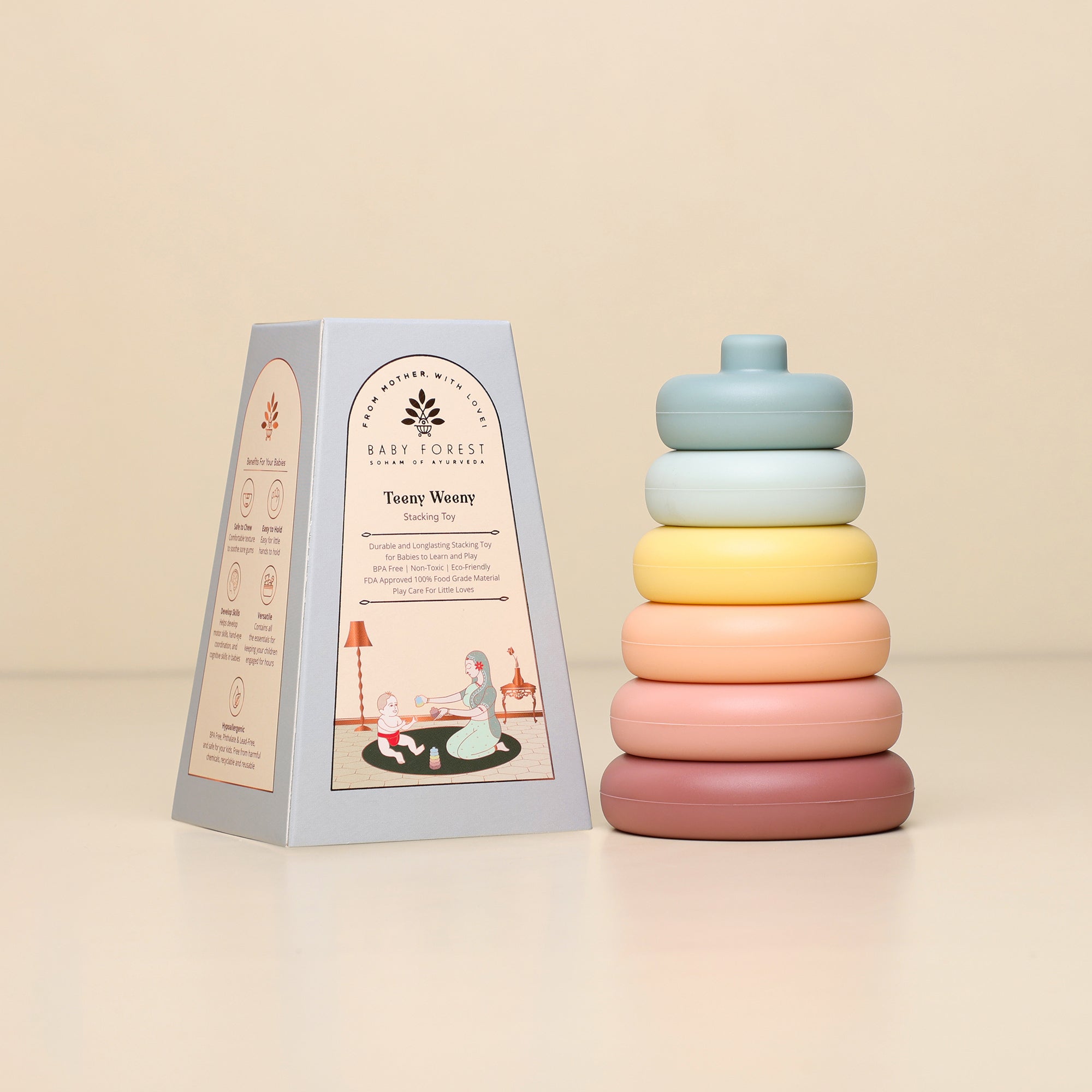 Baby Forest Teeny Weeny Stacking Toy