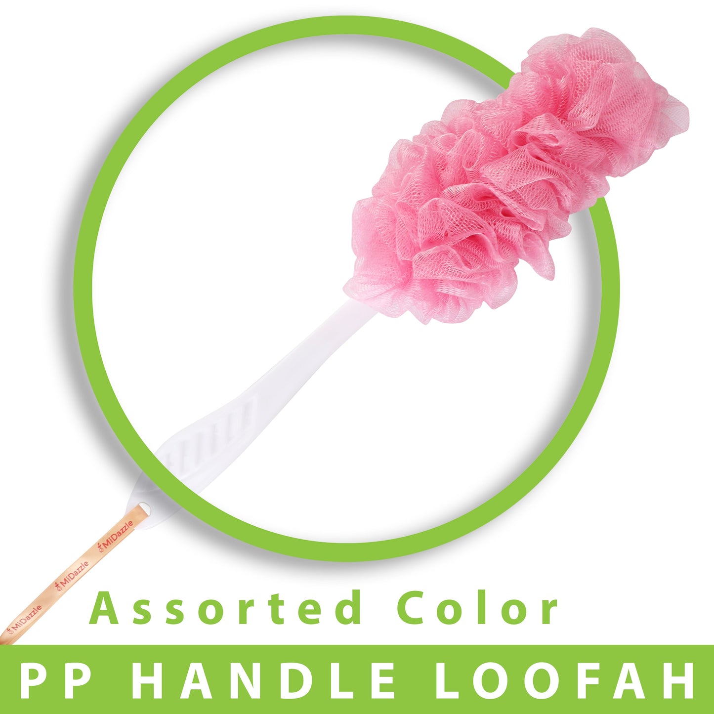 MiDazzle Handle Loofah MINL6004