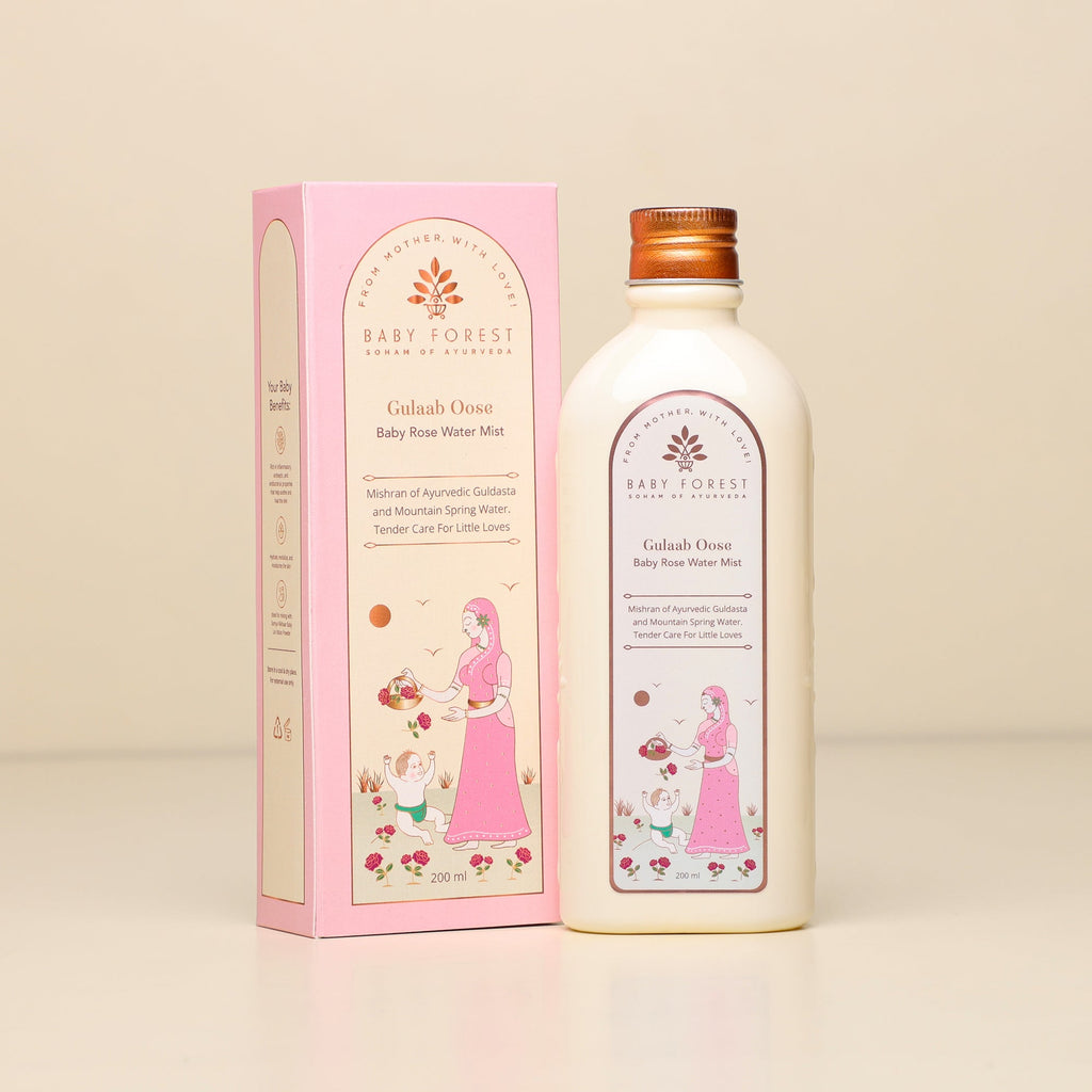 Baby Forest Gulaab Oose Baby Rose Water Mist - 200 ml