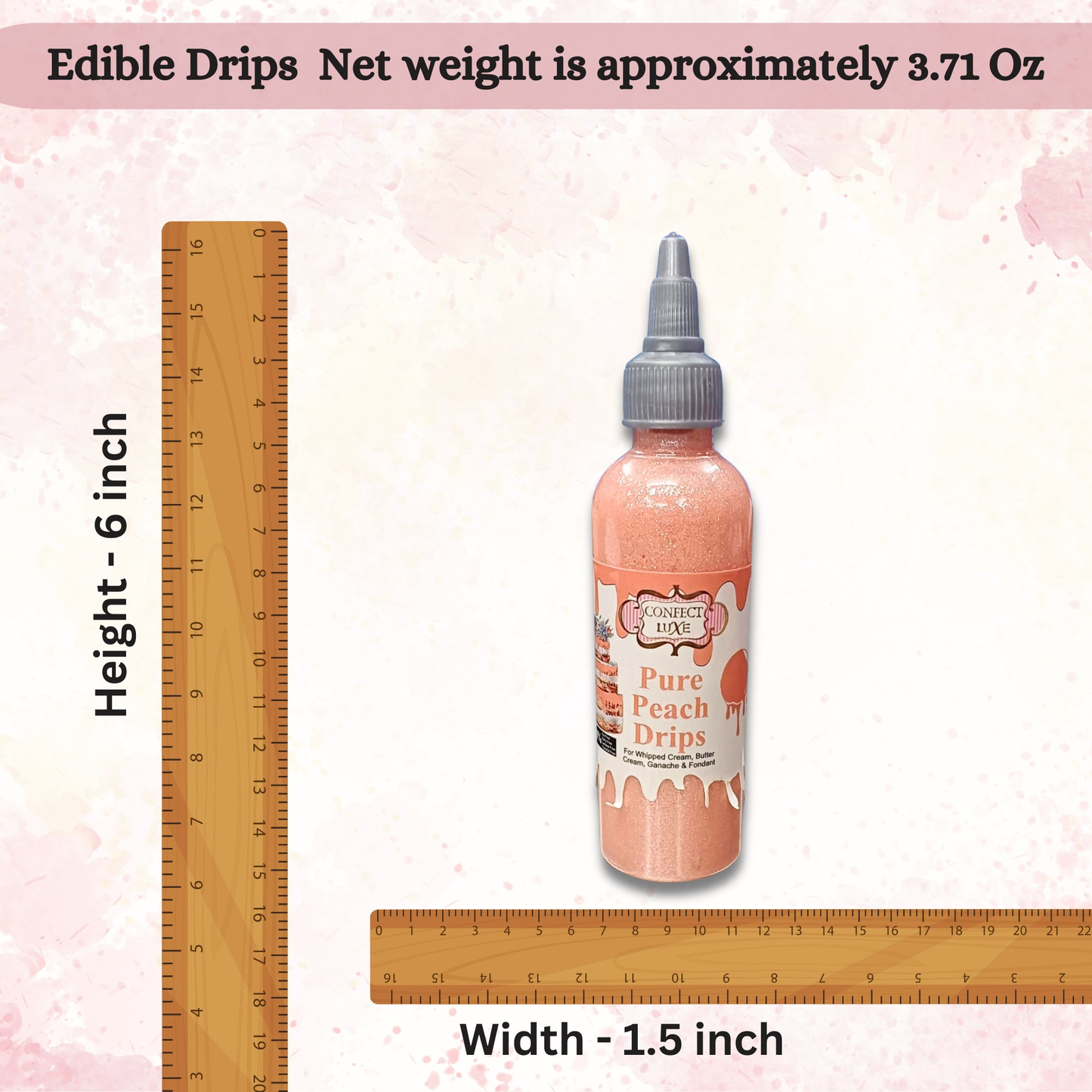 Confect Pure Peach | Edible Drips