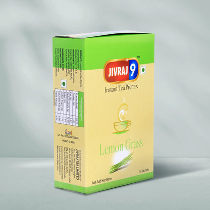 jivraj9 Tea Lemon Grass Premix Tea Box