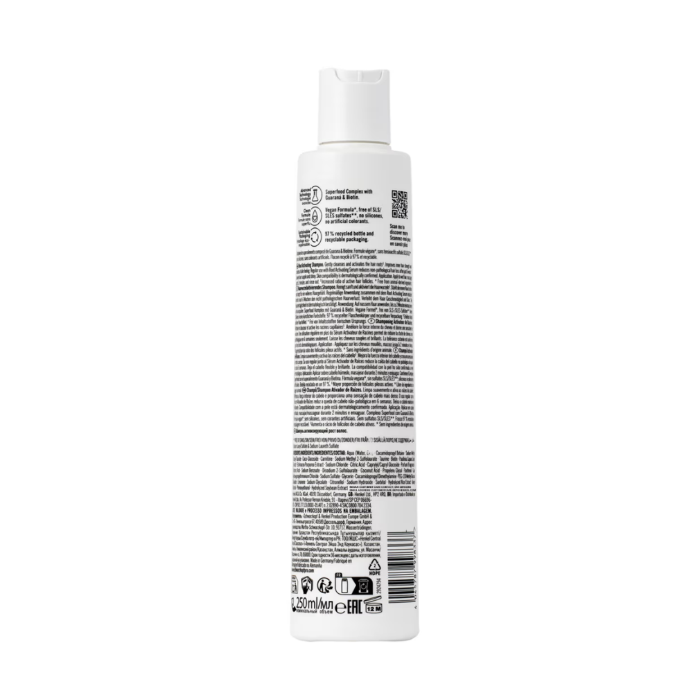 Schwarzkopf Professional Boncaure Root Activating Shampoo - 250 ml