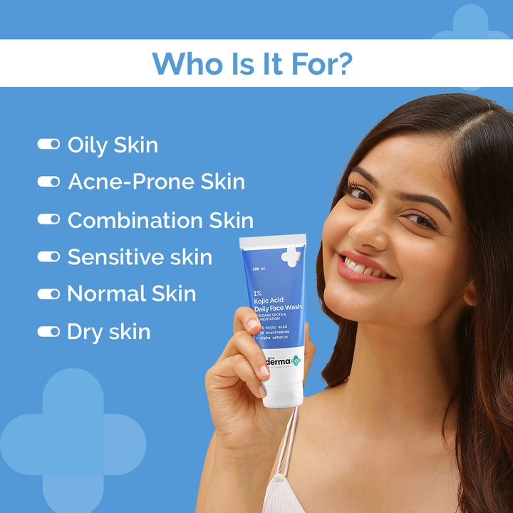 Hydrating Daily Face Wash with Kojic Acid, Niacinamide & Alpha Arbutin