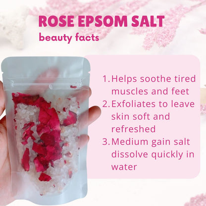 Samisha Rose Epsom Salt For Pain Relief