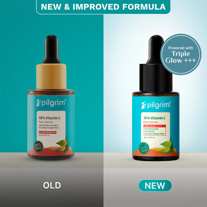 Pilgrim 10% Vitamin C Face Serum For Daily Brightness 5% Niacinamide