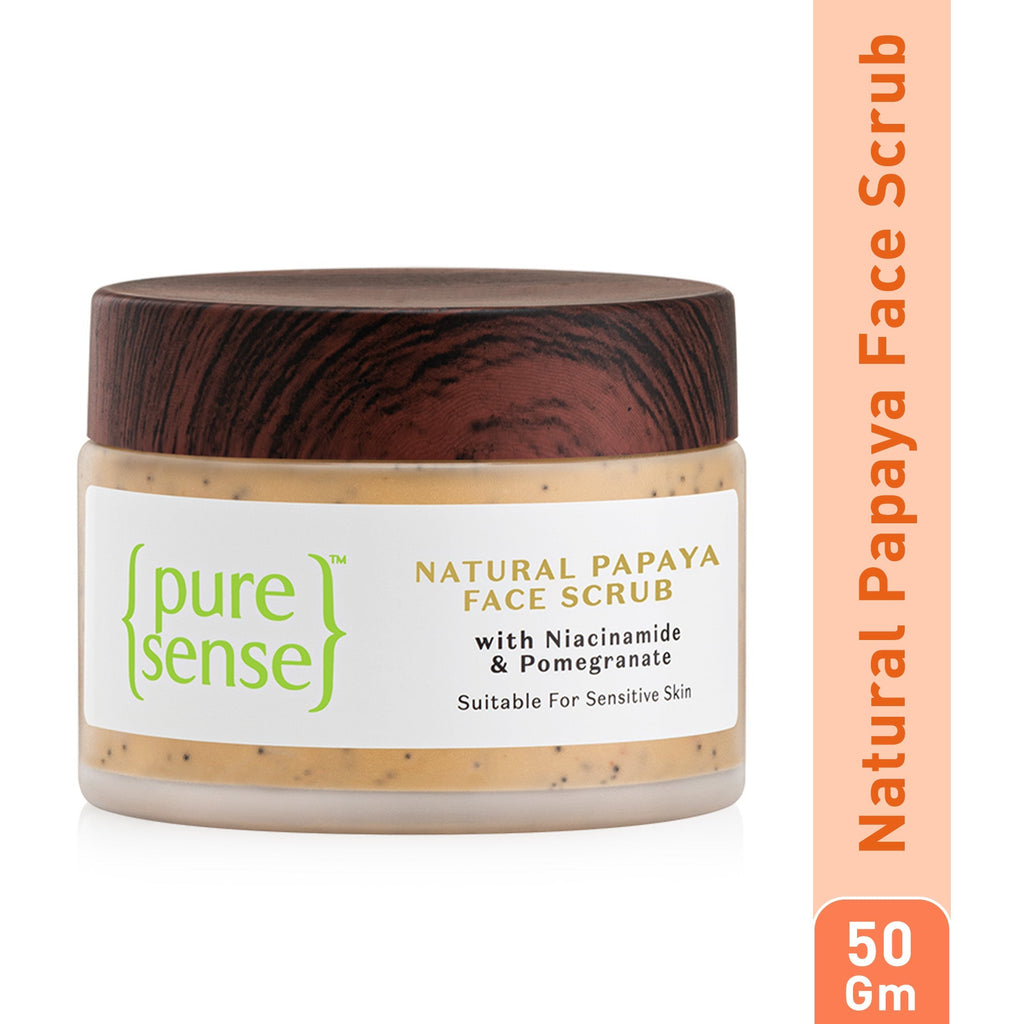 Puresense Natural Papaya Face Scrub - 50 gms