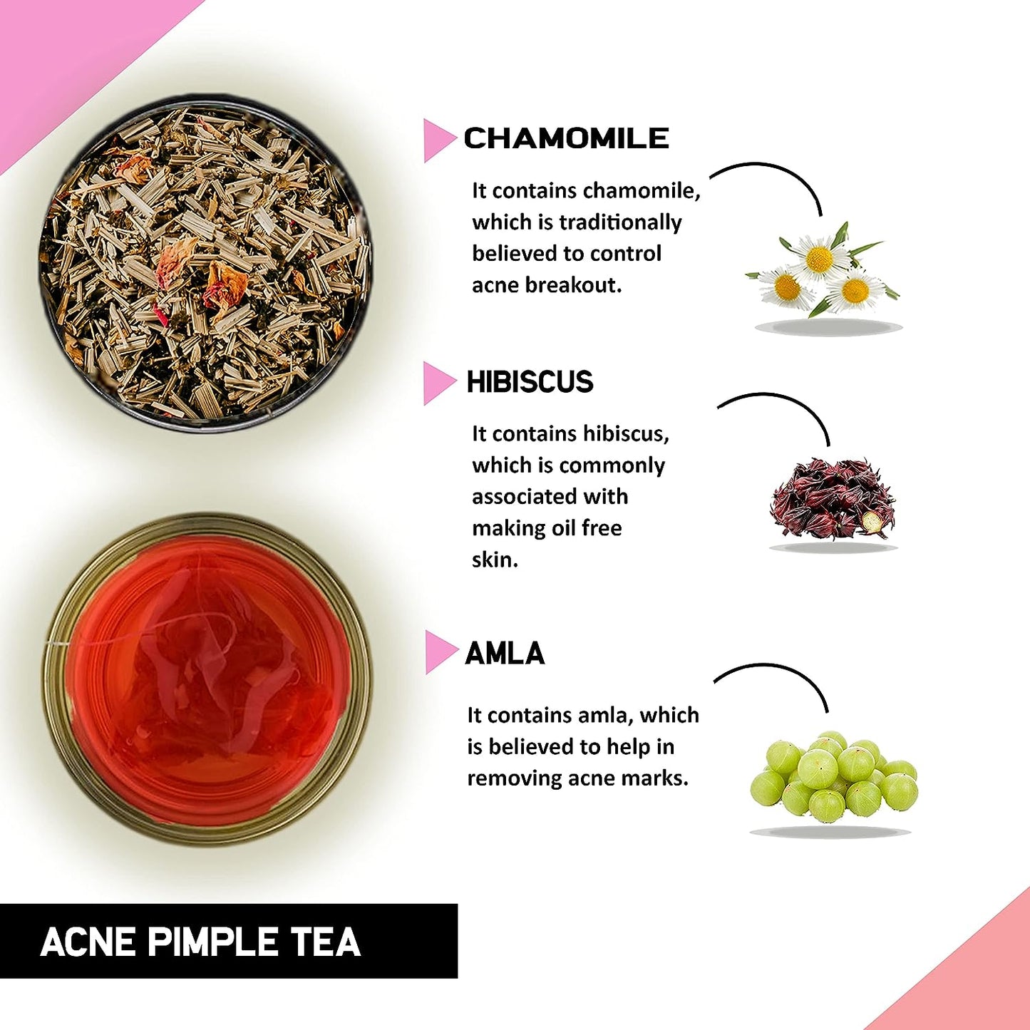 Teacurry Acne Pimple Tea - 30 teabags