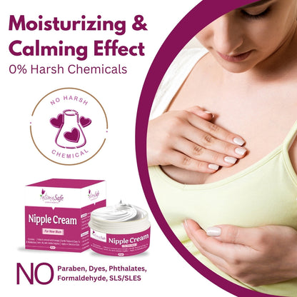 Samisha Nipple Cream For Cracked, Dry And Sore Nipples