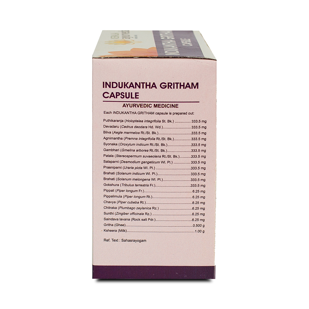 Kerala Ayurveda Indukantha Gritham Capsule - 100 tabs