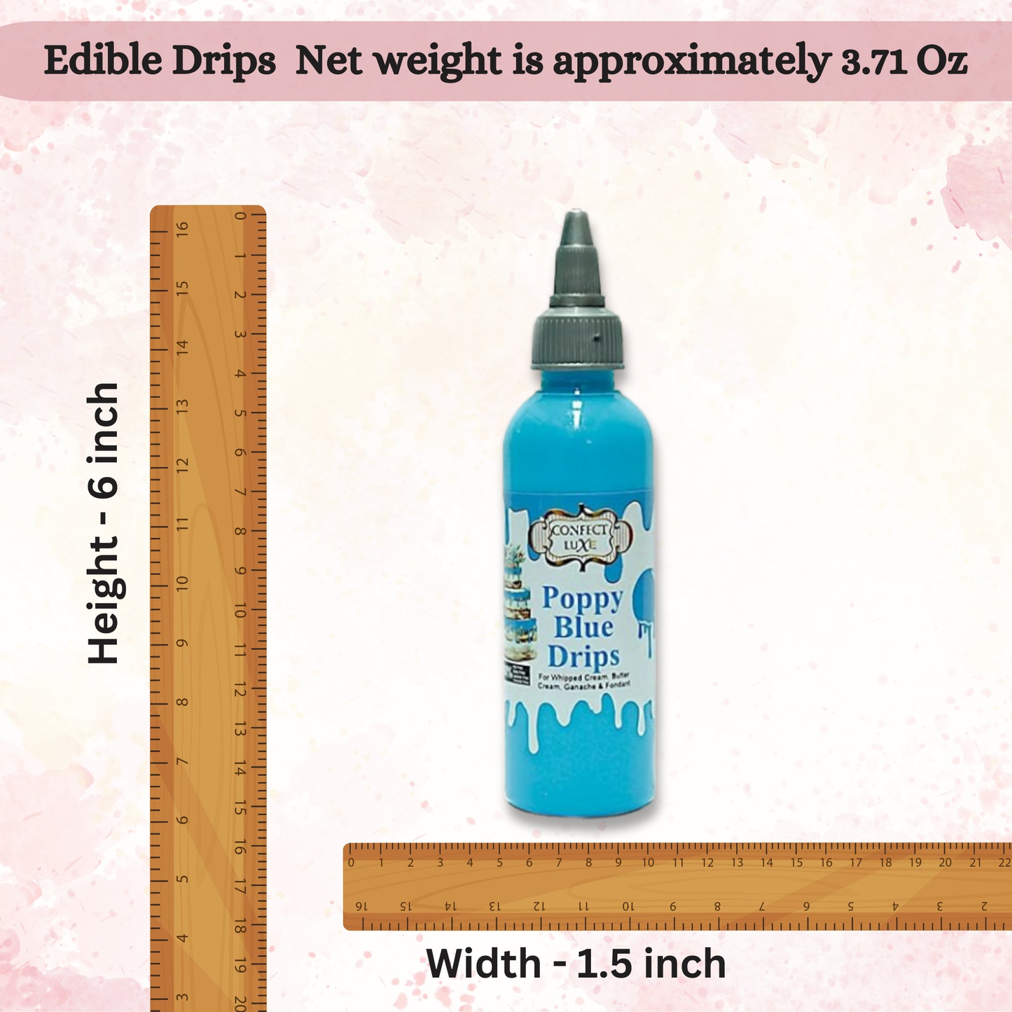 Confect Poppy Blue | Edible Drips