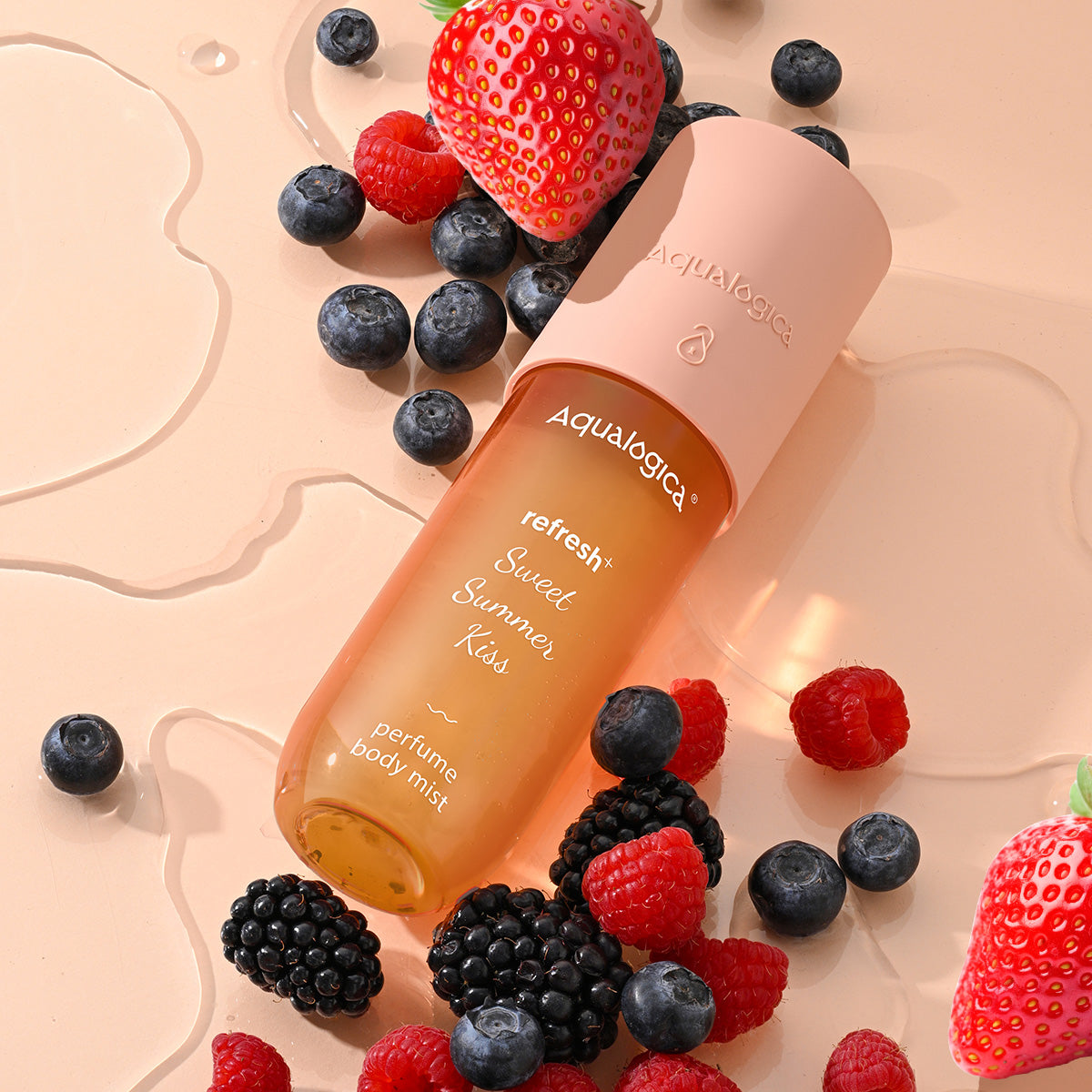 Aqualogica Refresh+ Sweet Summer Kiss Perfume Body Mist - 150 ml