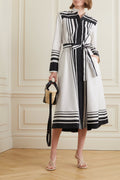 Heavy Rayon Blend With Seperate Belt Kaftan