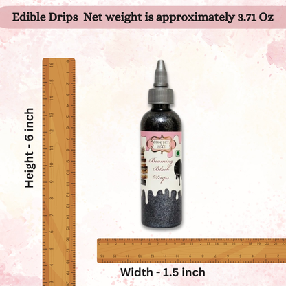 Confect Beaming Black | Edible Drips