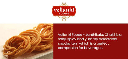 Vellanki Foods - Janthikalu / Chakli - 500 gm