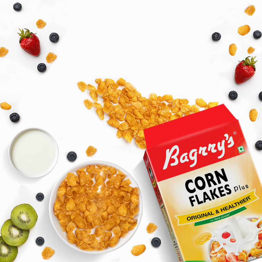 Bagrry's Corn Flakes Plus - Original and Healthier