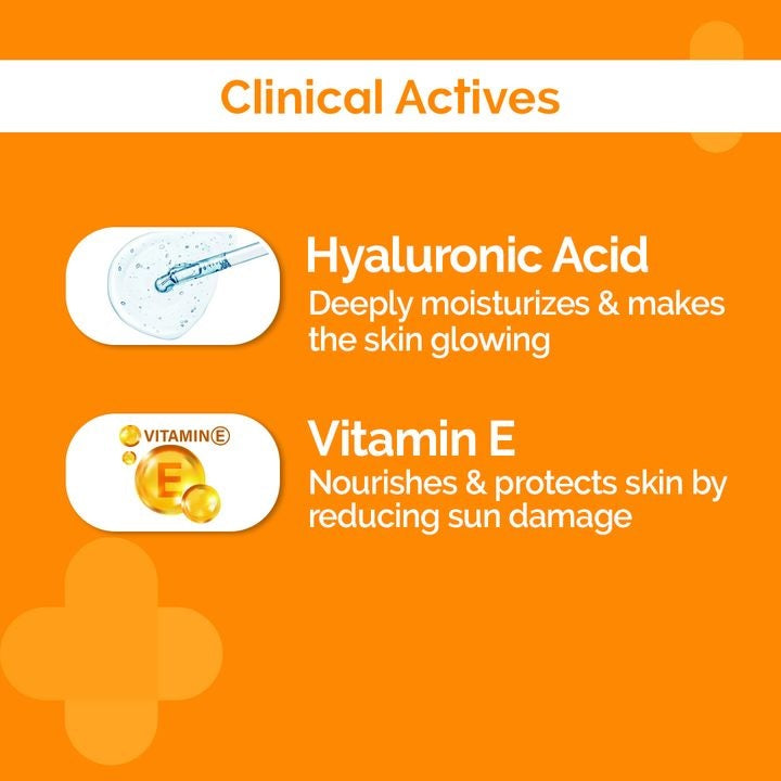 1% Hyaluronic Long Lasting Sunscreen, PA++++ with Hyaluronic Acid - 50 g