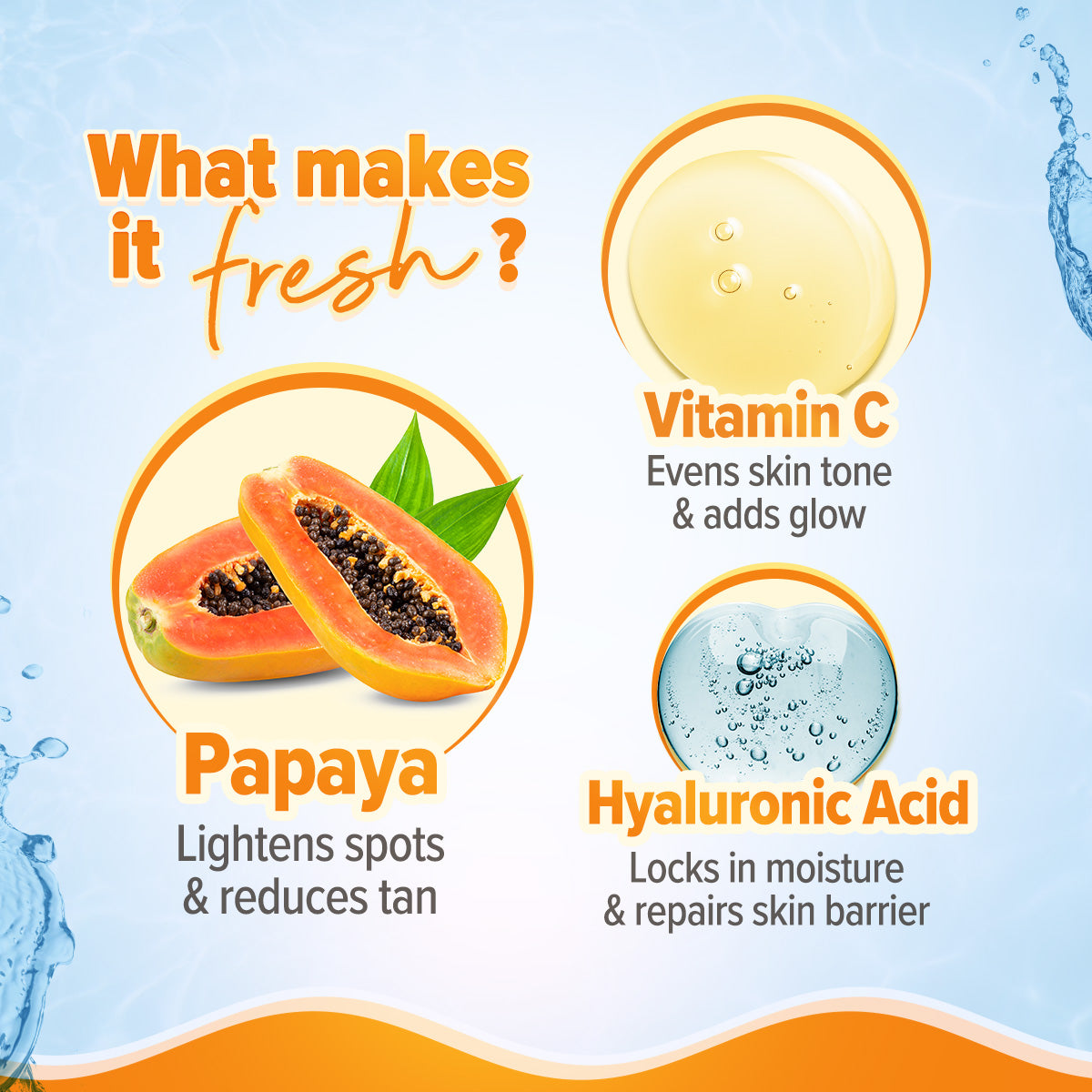 Aqualogica Glow+ Infused Tinted Sunscreen With Papaya & Vitamin C - 50 gms