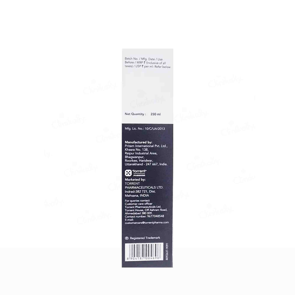 Torrent Pharma Triclenz Hair Cleanser - 250ml - Pack Of 2
