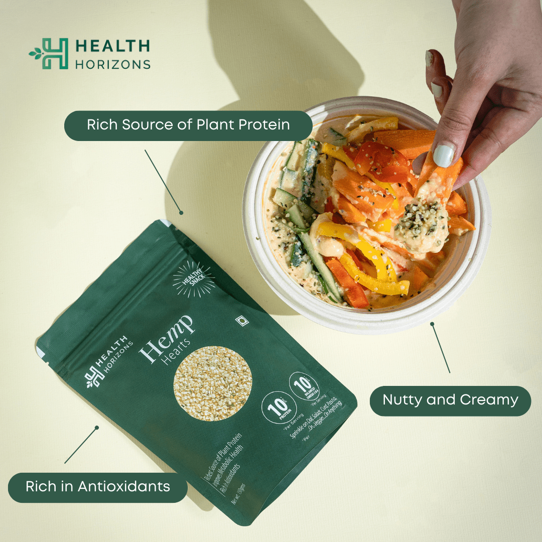 Health Horizons Hemp Hearts - 125 gms