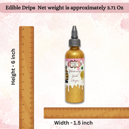 Confect Glistening Gold | Edible Drips