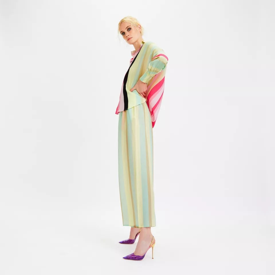 Silk Crepe Party Wear Women's Co-ord Sets