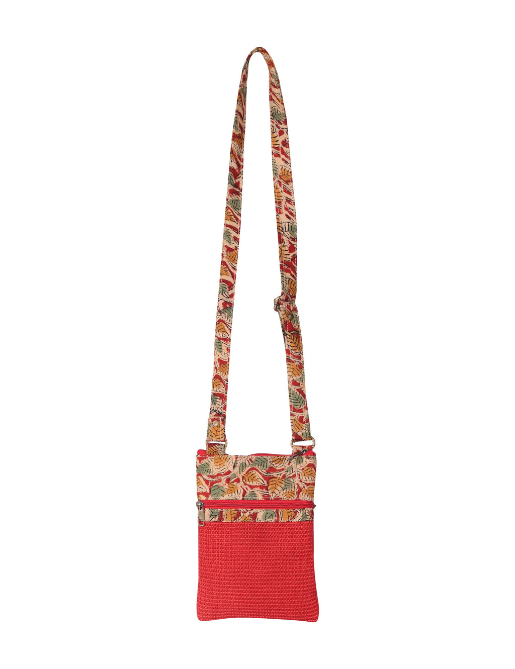 Jute Cottage Dobby Sling Bag Small 100% Genuine Stylish Jute Bag