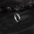 Silver Classic Chain Ring for Him