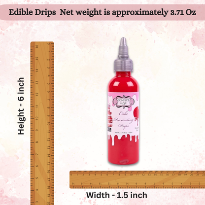 Confect Roseate Red | Edible Drips