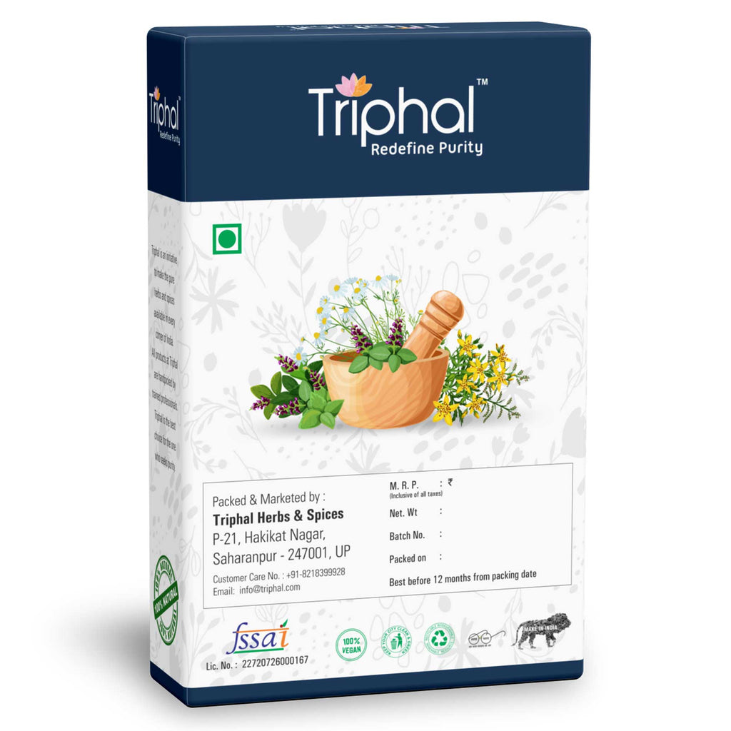 Triphal Ashwagandha Powder - 100% Pure & Natural - Triphal