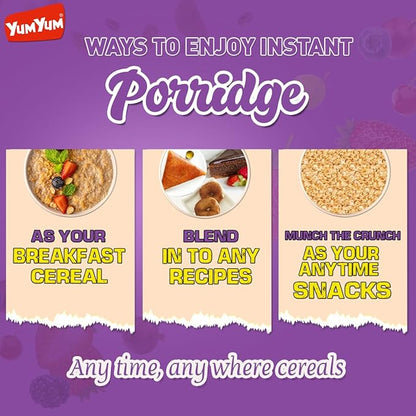 Yum Yum Instant Zero Added Sugar Porridge Pouch