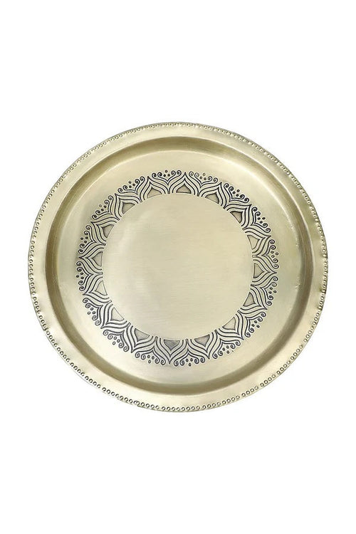 Antique Finish Pooja Thali