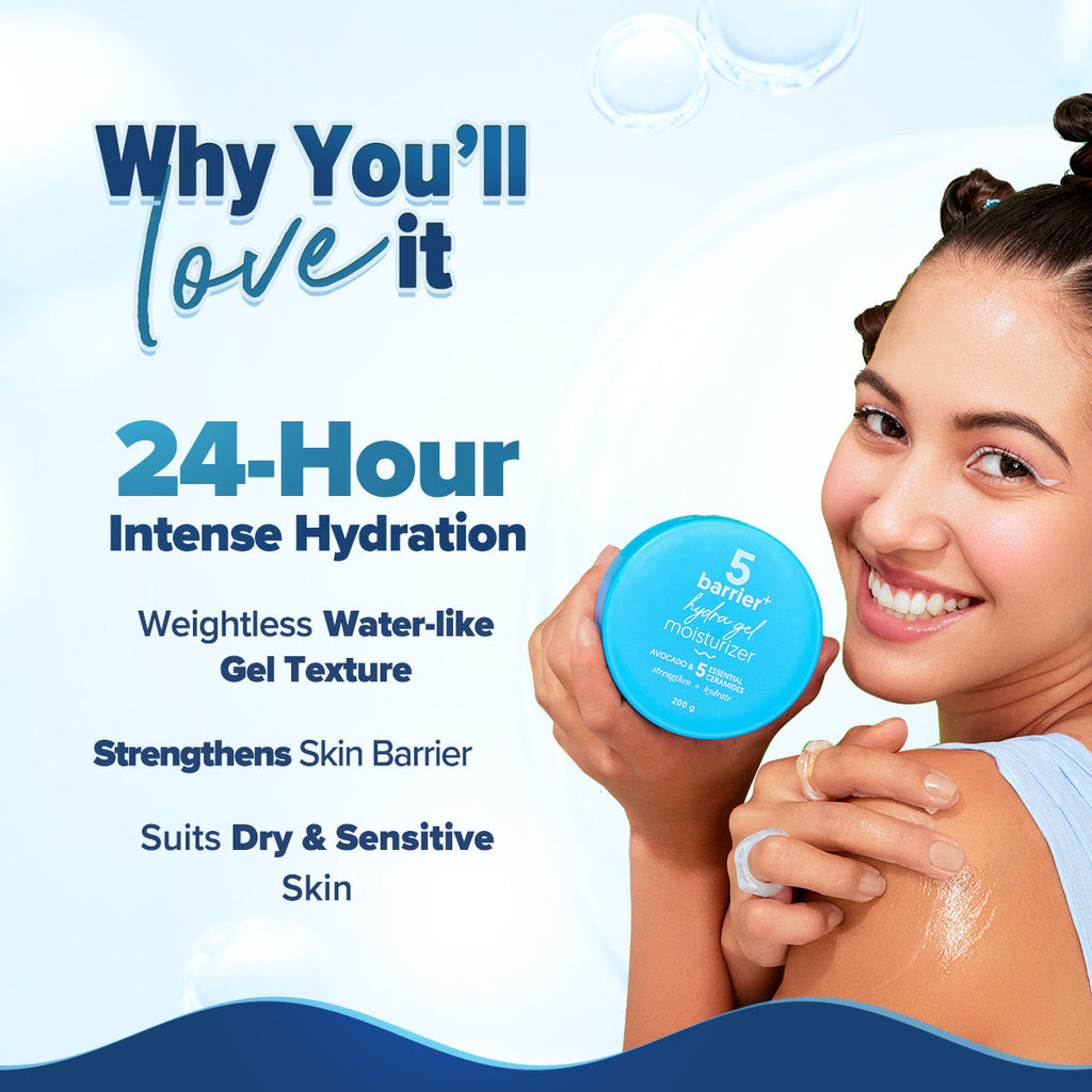 Aqualogica 5 Barrier+ Hydra Gel Moisturizer - 200 gms