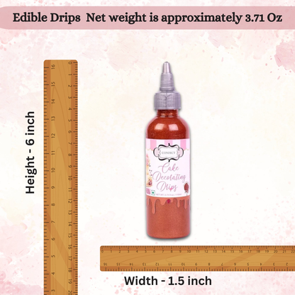 Confect Brazenly Bronze | Edible Drips