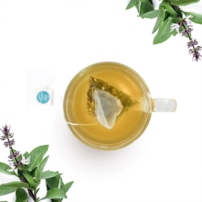 Chai Spa Tulsi Ginger Green Tea - 20 teabags