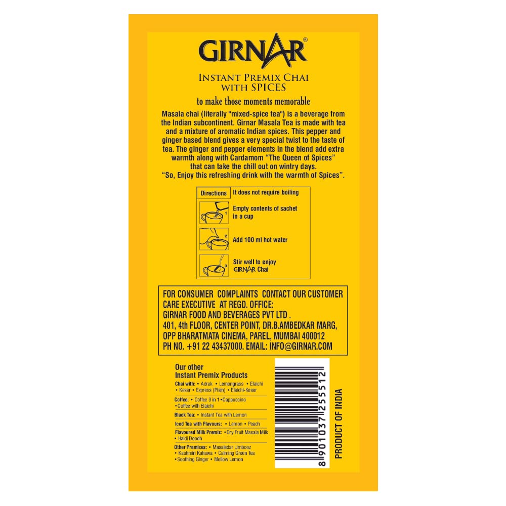 Girnar Masala Chai - 36 Sachets