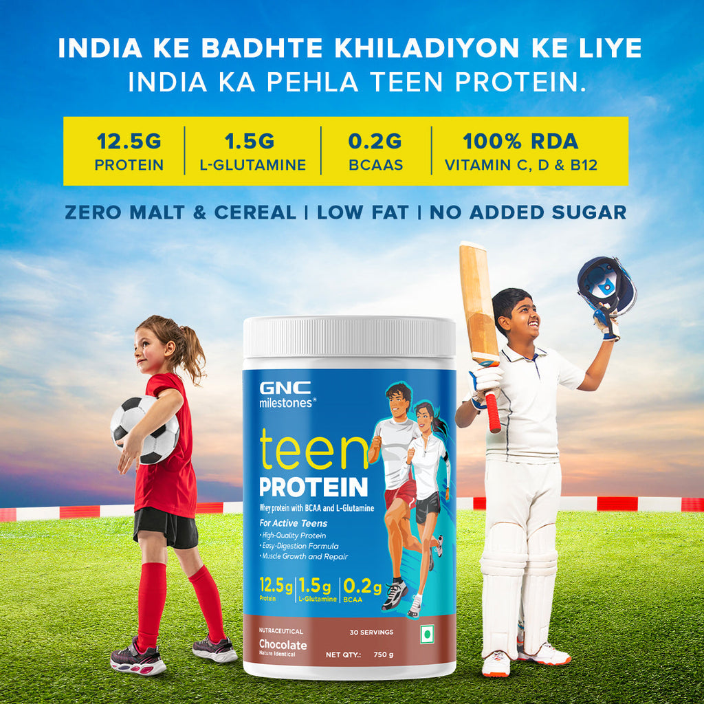 GNC Milestones Teen Protein - 750 gms