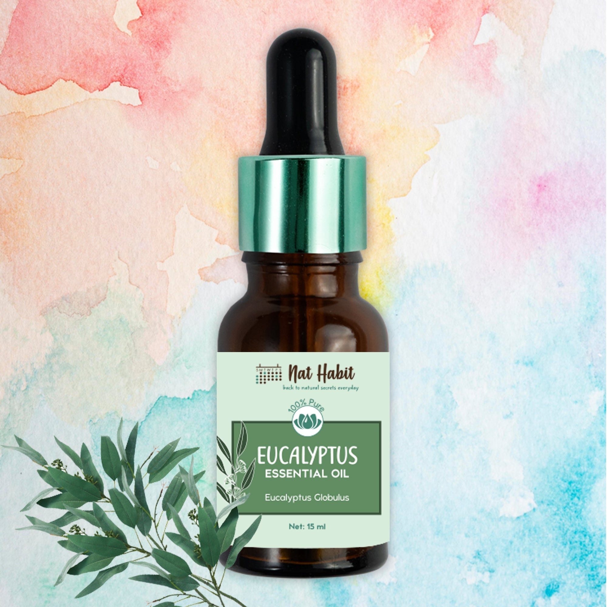 Nat Habit Pure Eucalyptus Essential Oil - 15 ml
