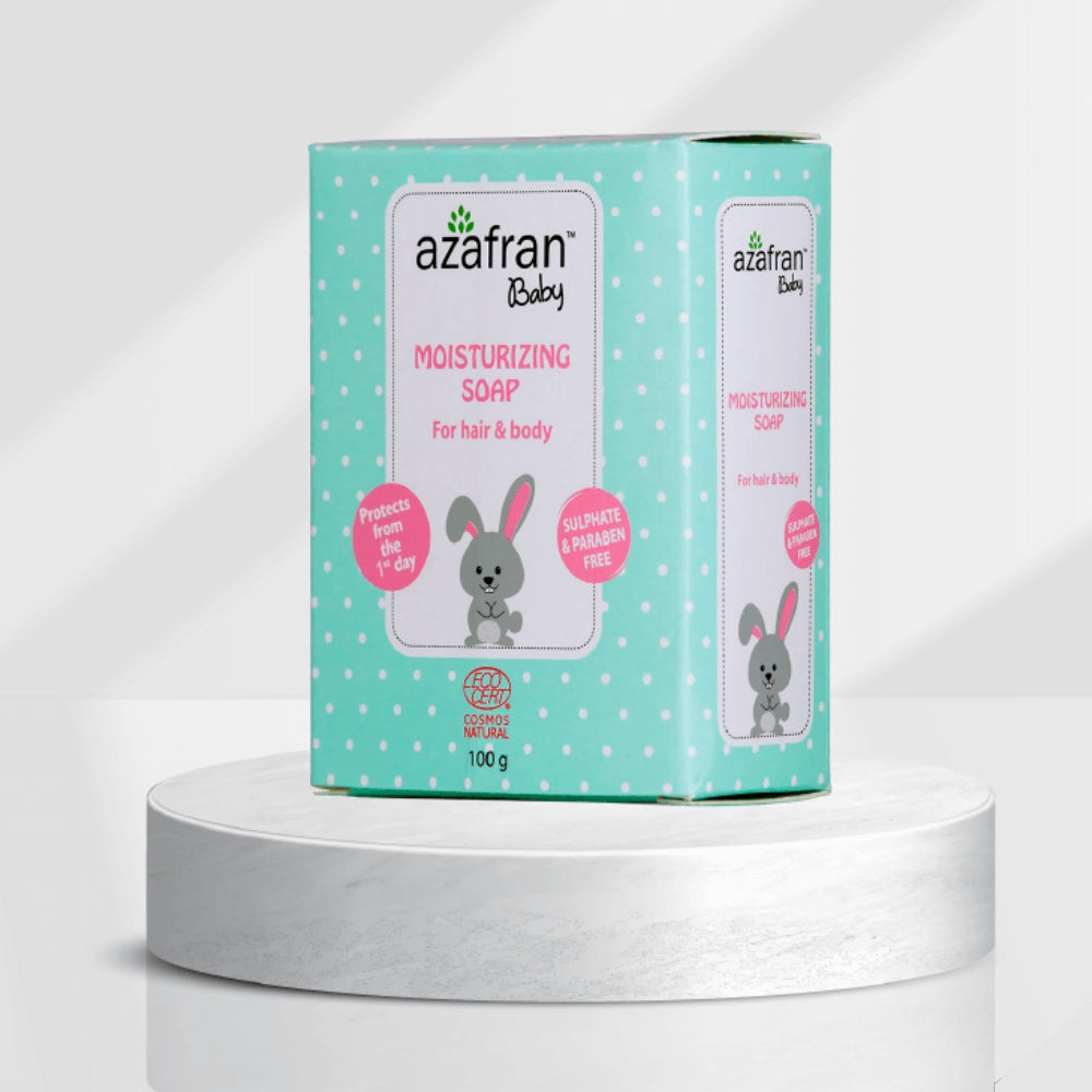 Azafran Baby Moisturizing Soap - 100 gms