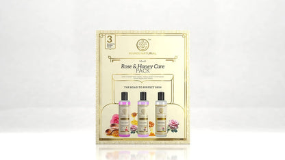 Khadi Natural Rose & Honey Care Pack